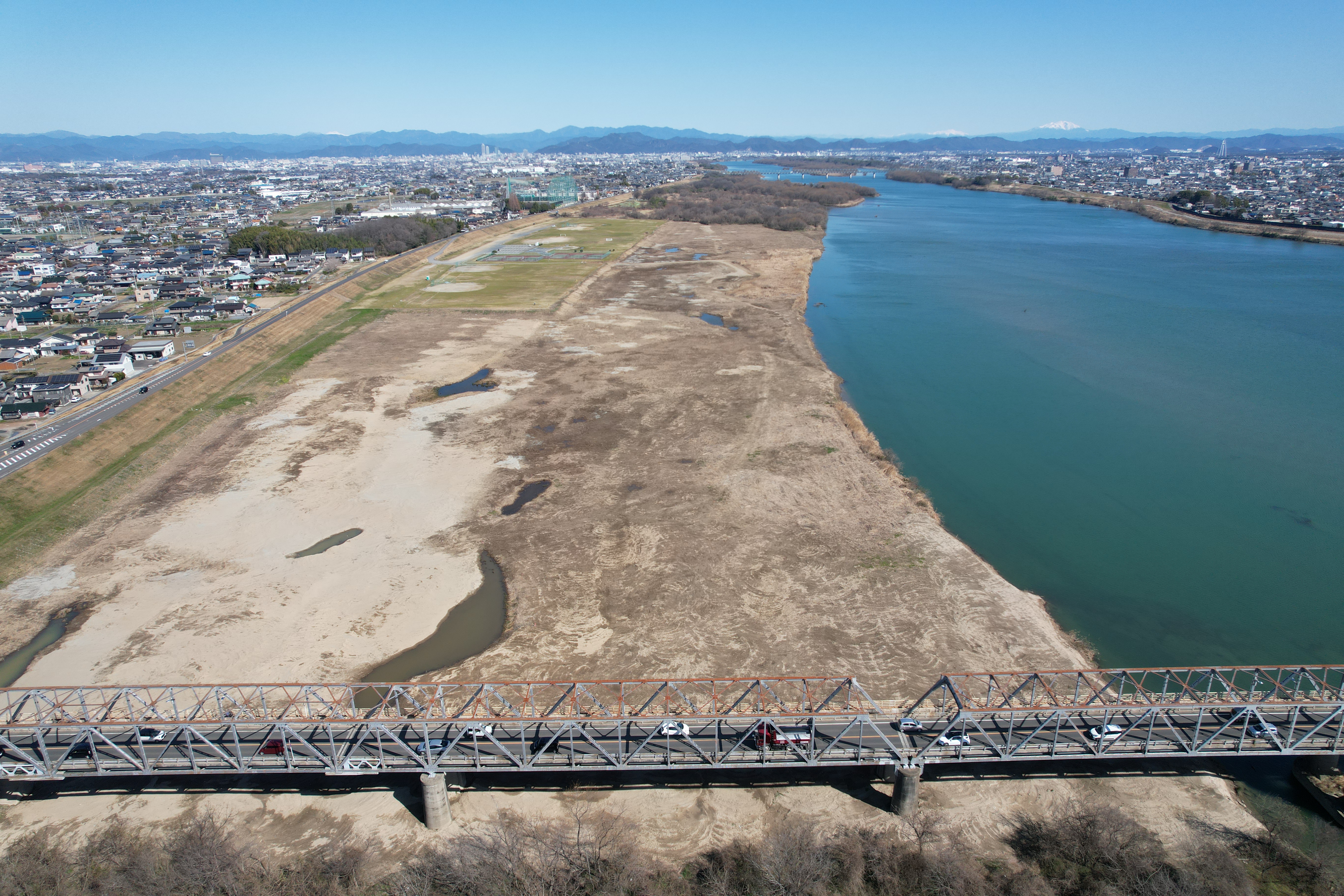 木曽川中流部河道整備工事
