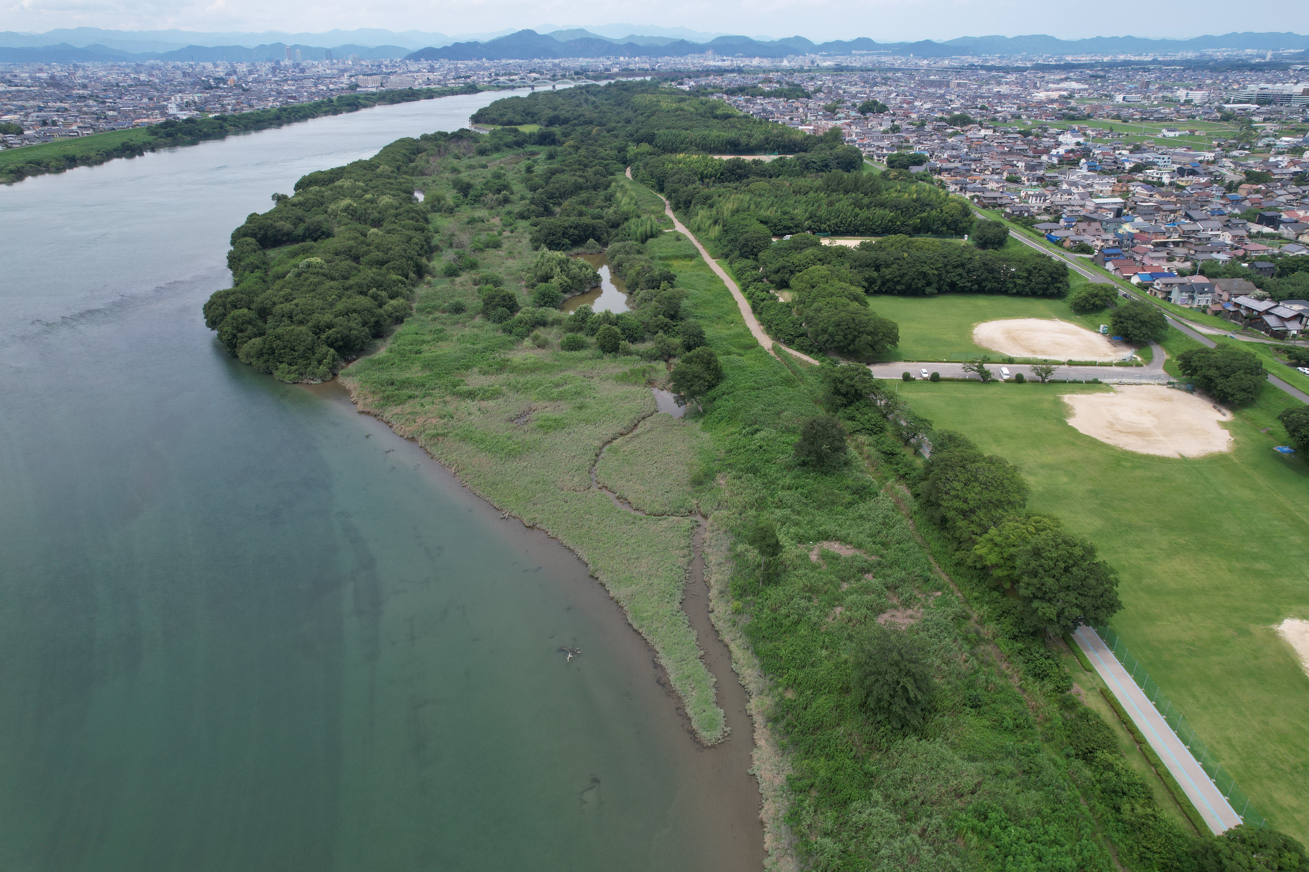 木曽川中流部河道整備工事
